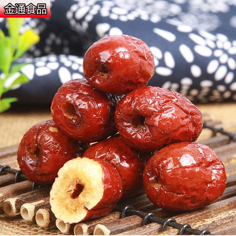 红枣酥脆甘肃张掖特产无核空心心焦枣红冻干枣类制品