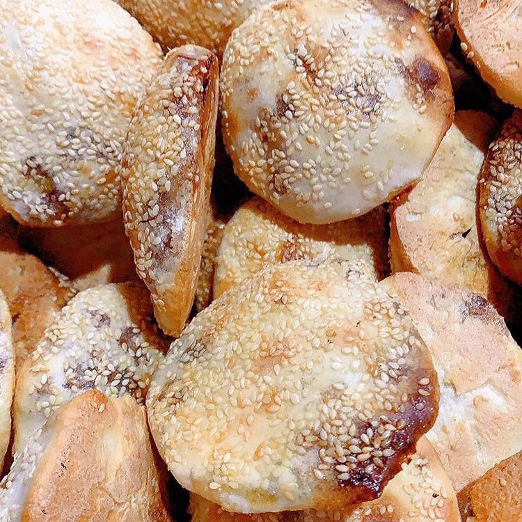 福建福州小吃永泰葱饼非福清光饼建瓯10个永泰葱油饼肉饼土炉