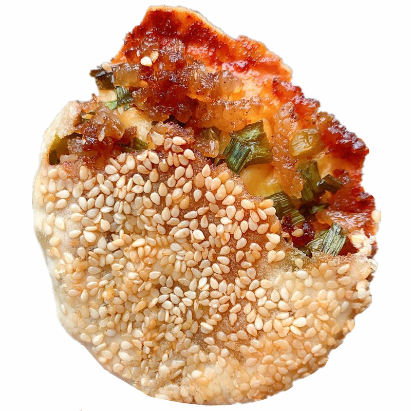 福建福州小吃永泰葱饼非福清光饼建瓯10个永泰葱油饼肉饼土炉