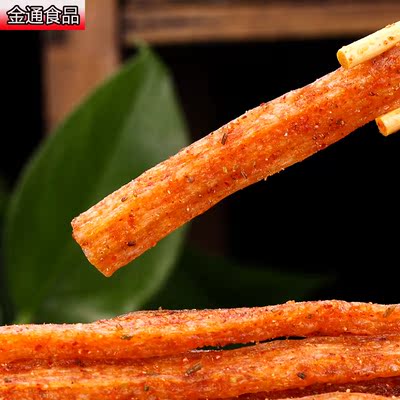 佳龙大面筋麻辣零食儿时8090*辣条