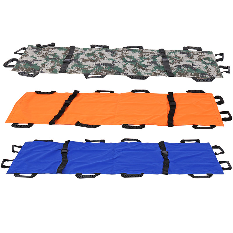 软担架医用简易家用老人上下楼加厚帆布急救软担架布