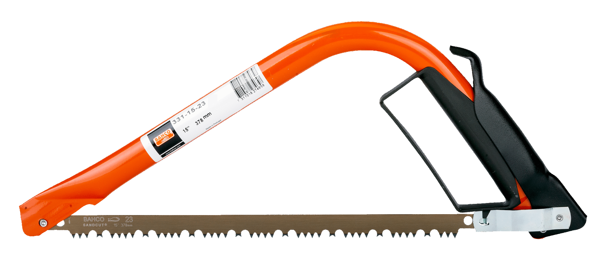 瑞典百固鱼牌bahco弓形锯木木工锯柴修枝伐木钢锯