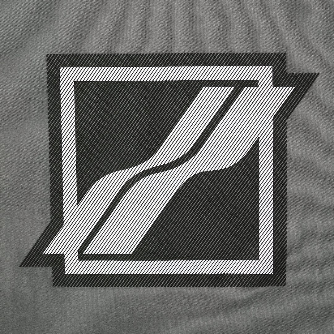 welldonewe11wd方块经典波浪logo印花短袖teet恤