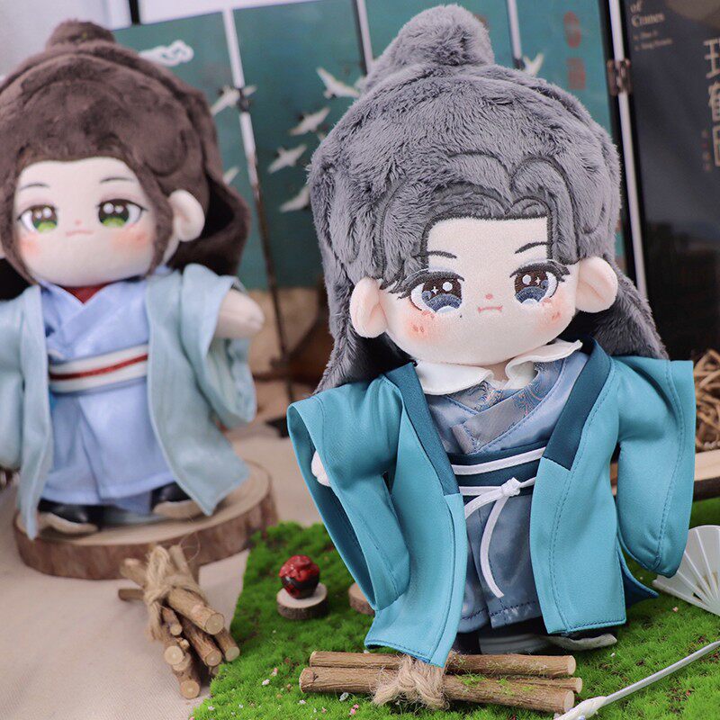 官方正版山河令周边棉花娃娃20cm周子舒温客行对娃玩偶公仔rua娃