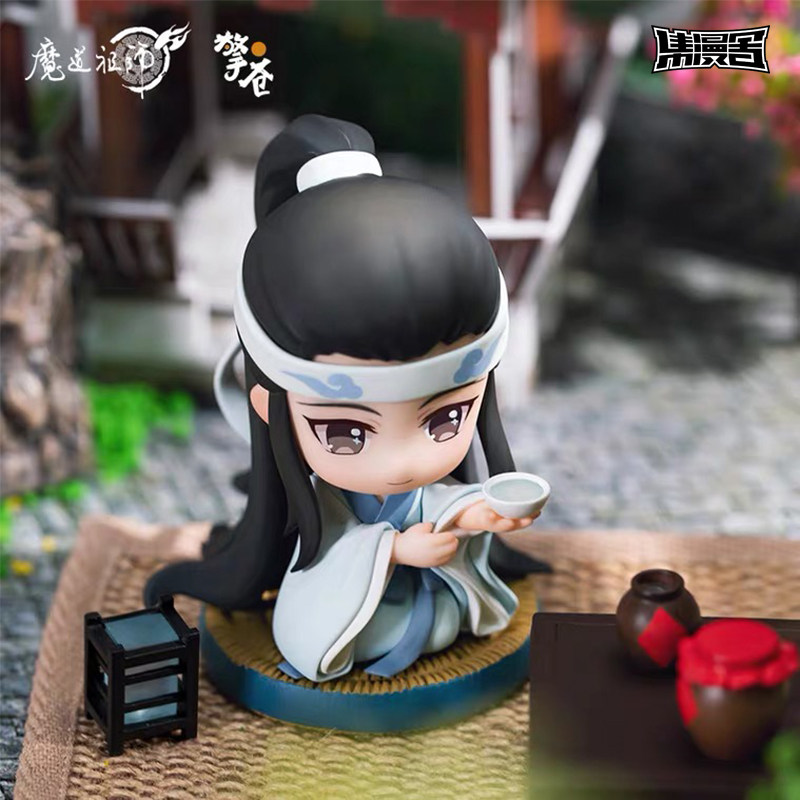 官方正版魔道祖师周边手办蓝曦浴衣动漫二次元手办