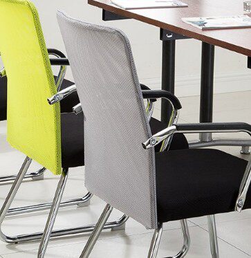 简易凳子背椅家用可折叠办公椅会议电脑椅座椅培训会议椅