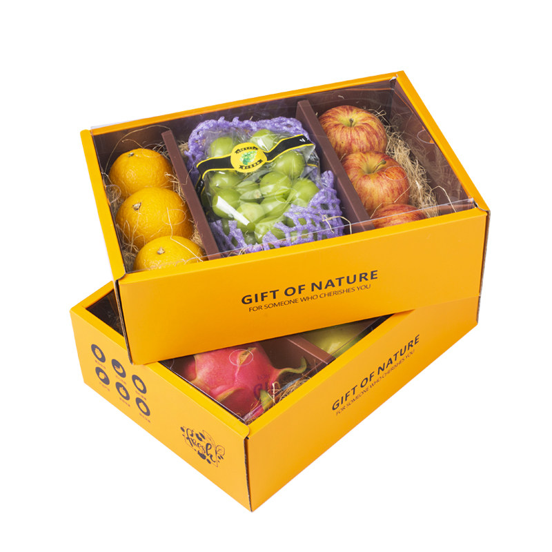 高档水果包装盒通用礼盒盒子葡萄石榴橙子苹果礼品盒