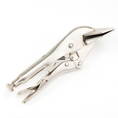 世达扁嘴铁皮钳子宽口工业异形固定71501大力钳