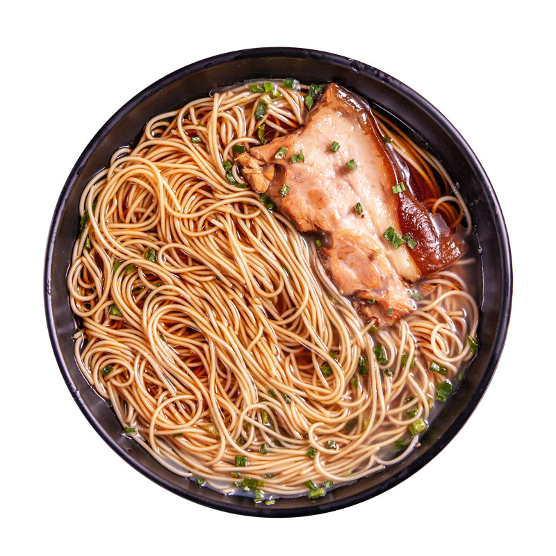 小仙奥灶面红汤焖肉面爆鱼面大排美食方便速食冲泡方便面