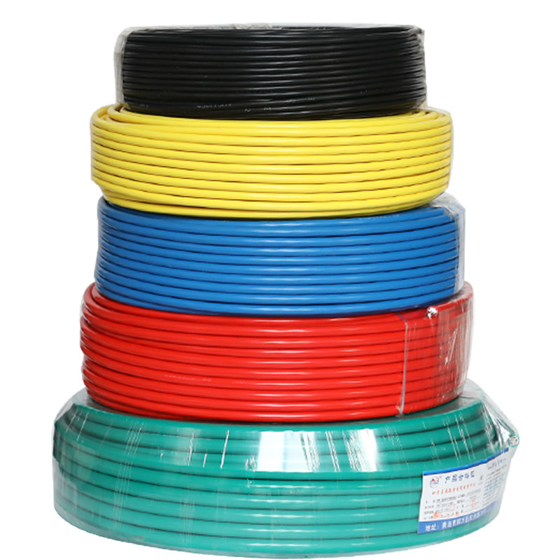 电线bvr软线r0.50.754平方铜芯单芯软家用家装单芯线