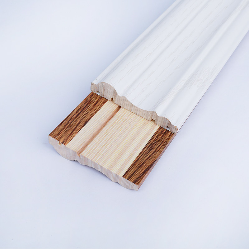 免漆实木门线条窗套入户门套阳台同色装饰电视木线条