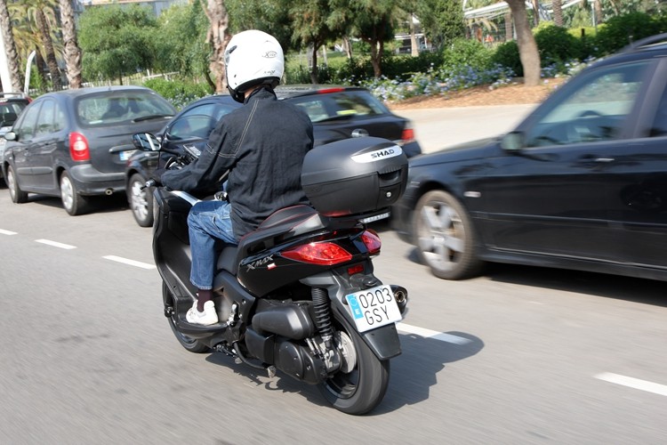 踏板电动摩托通用西班牙正品shad夏德后备26升摩托车尾箱