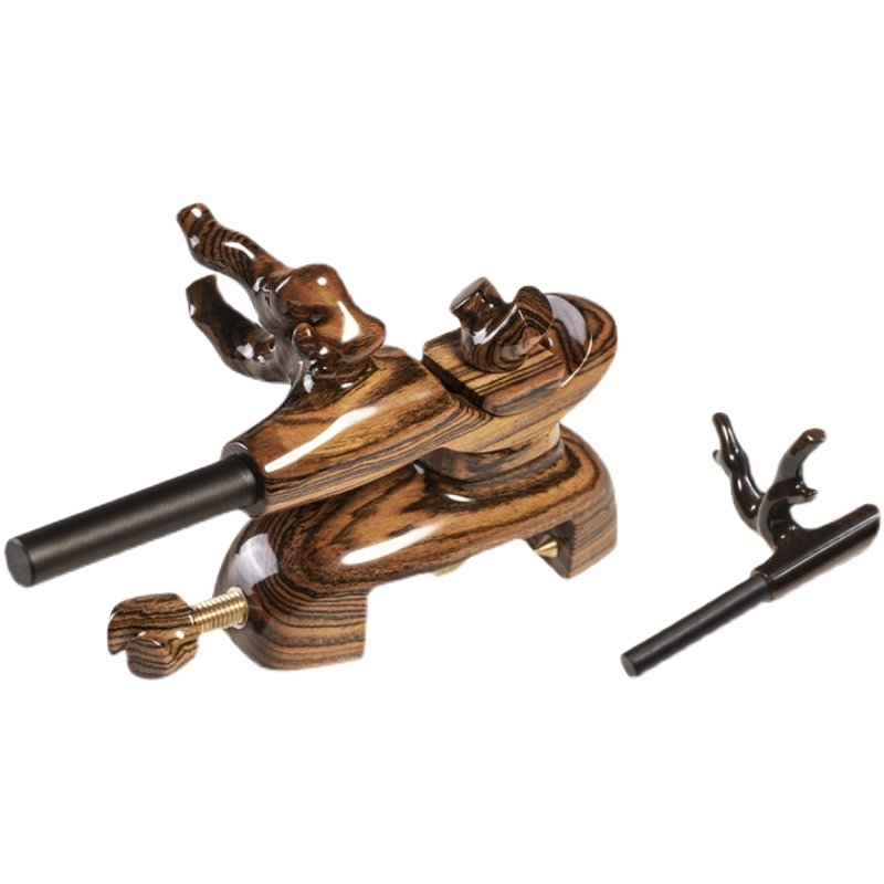 支架粼湖钓鱼万力套装并继炮台鱼竿手工木制其他垂钓用品