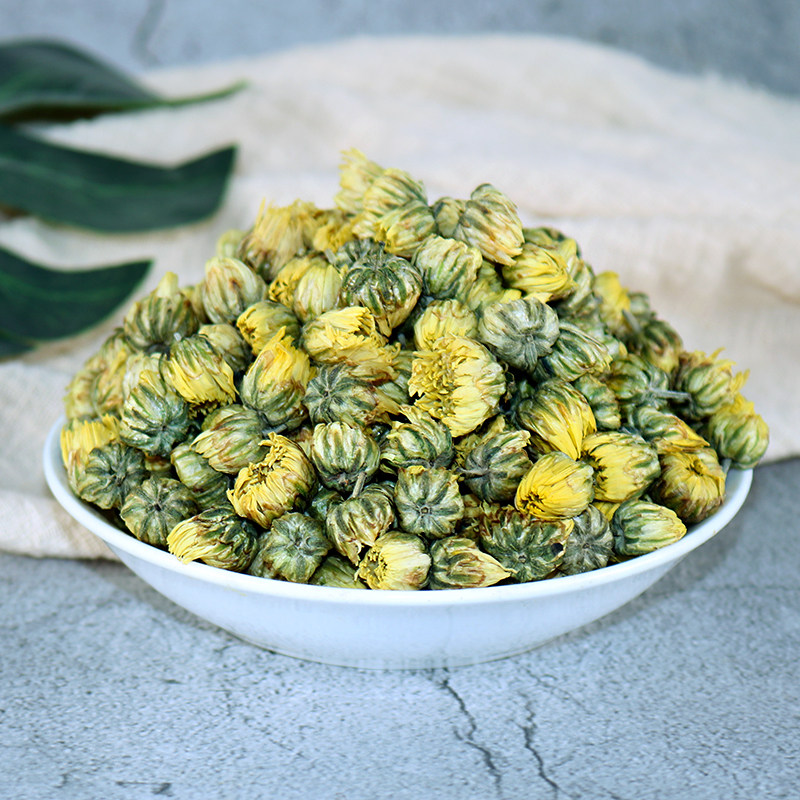 菊花茶精选胎菊500g包邮桐乡胎菊花茶杭白菊花茶贡菊散装袋装