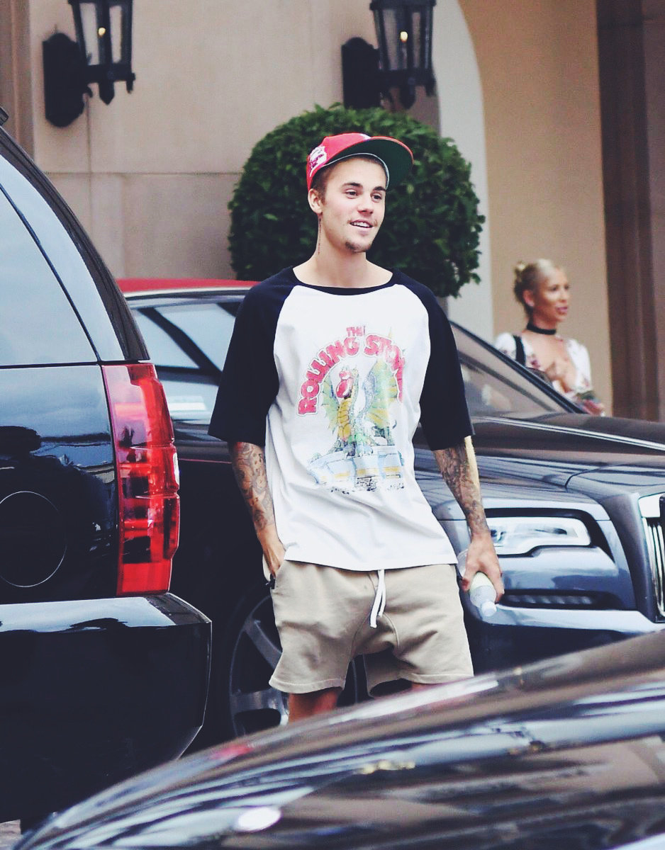 fog essential sweater shorts高街宽松毛圈riri黑拉链短裤 比伯