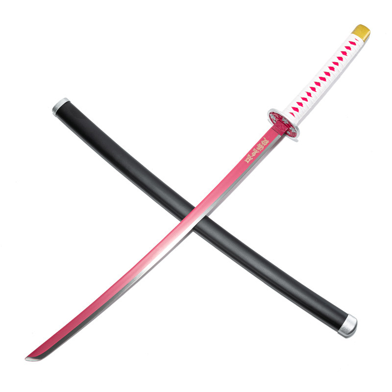 鬼灭之刃cos花落香奈日轮动漫表演武器道具cosplay配件