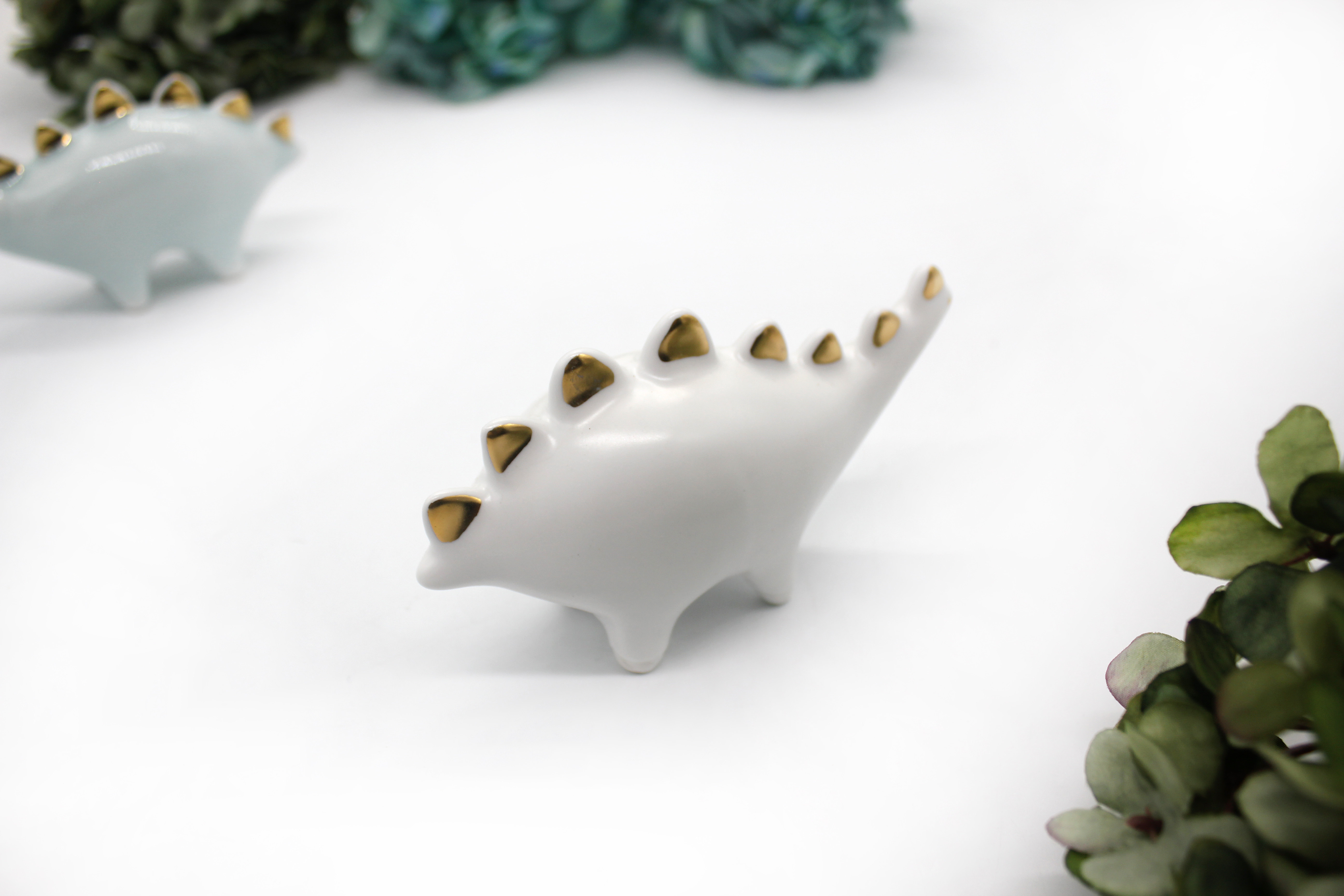 mangogogo陶艺家手作创意陶瓷恐龙手工手工制制做礼物摆件