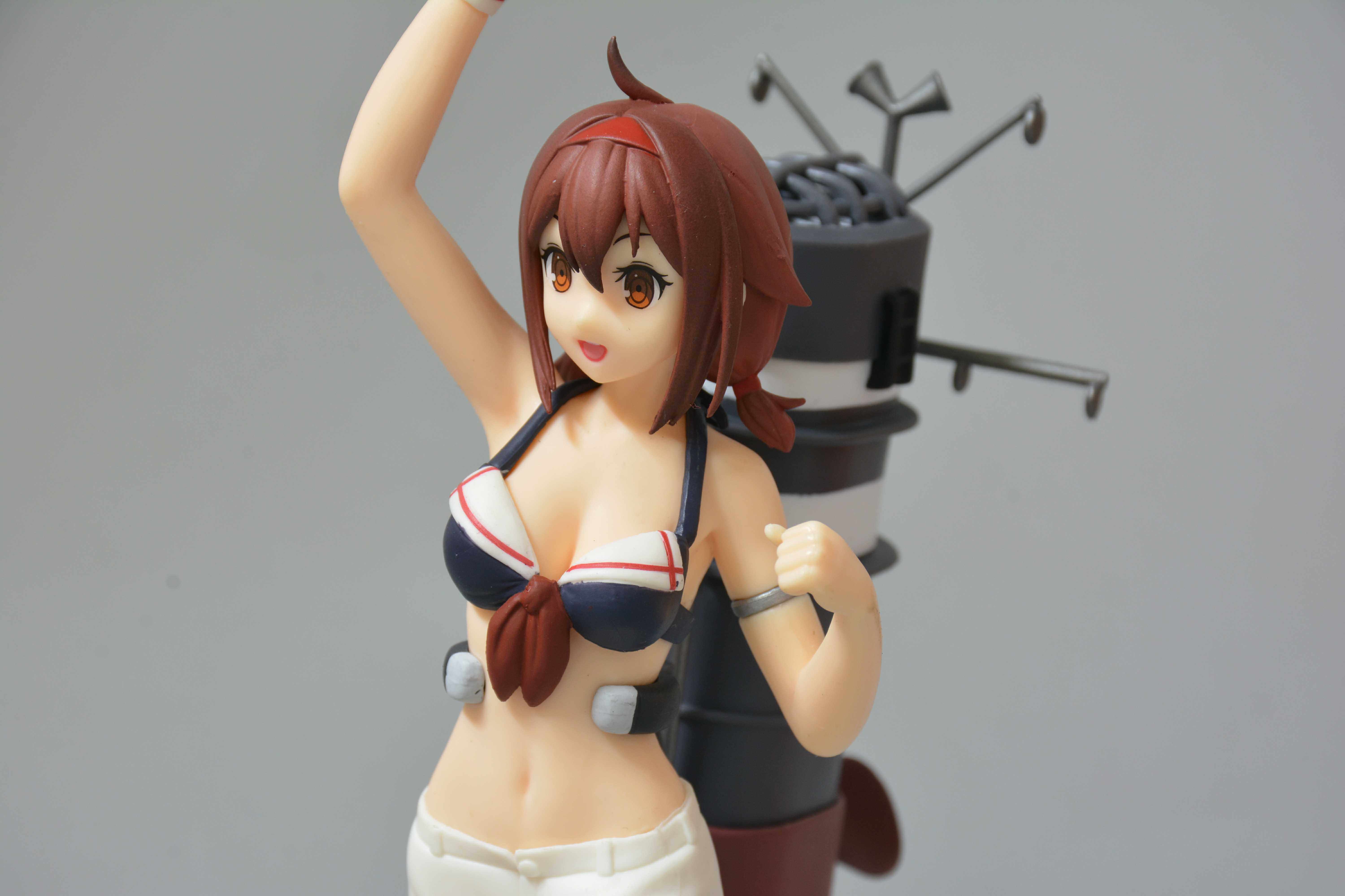 sega日版手办散货景品舰队collection白露泳装装水手办