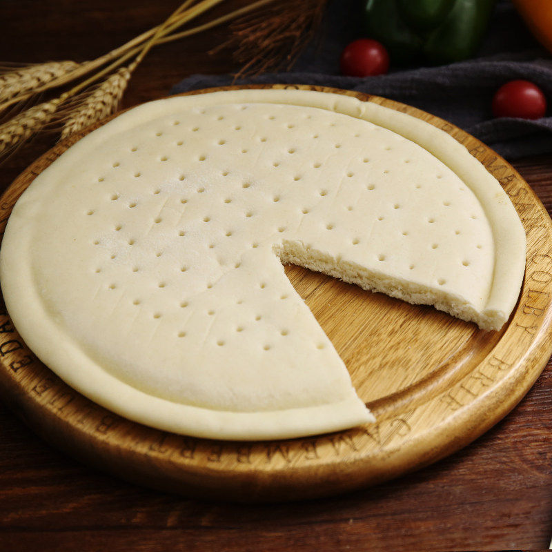 俏侬披萨饼底3张半成品饼皮意式薄饼薄底厚饼匹萨饼胚材料8/9寸