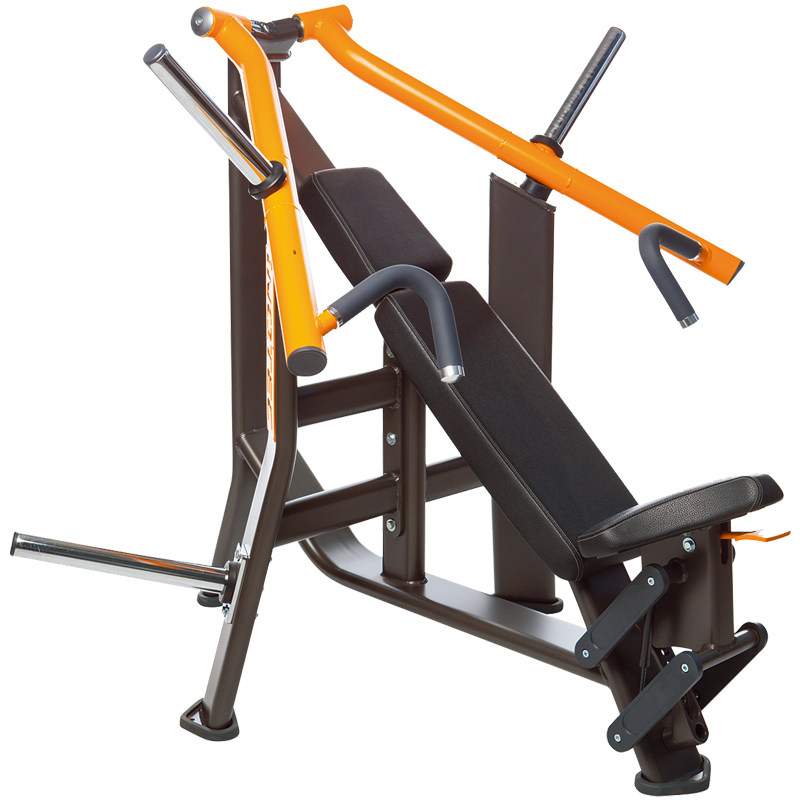 瑞士inotec片式上斜坐姿推胸训练器a2高端私教力量训练器械局部型