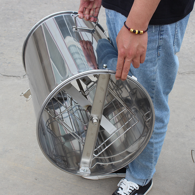 摇蜜机全不锈钢蜂蜜分离机小型家用过滤一体摇糖机分体摇蜜桶304