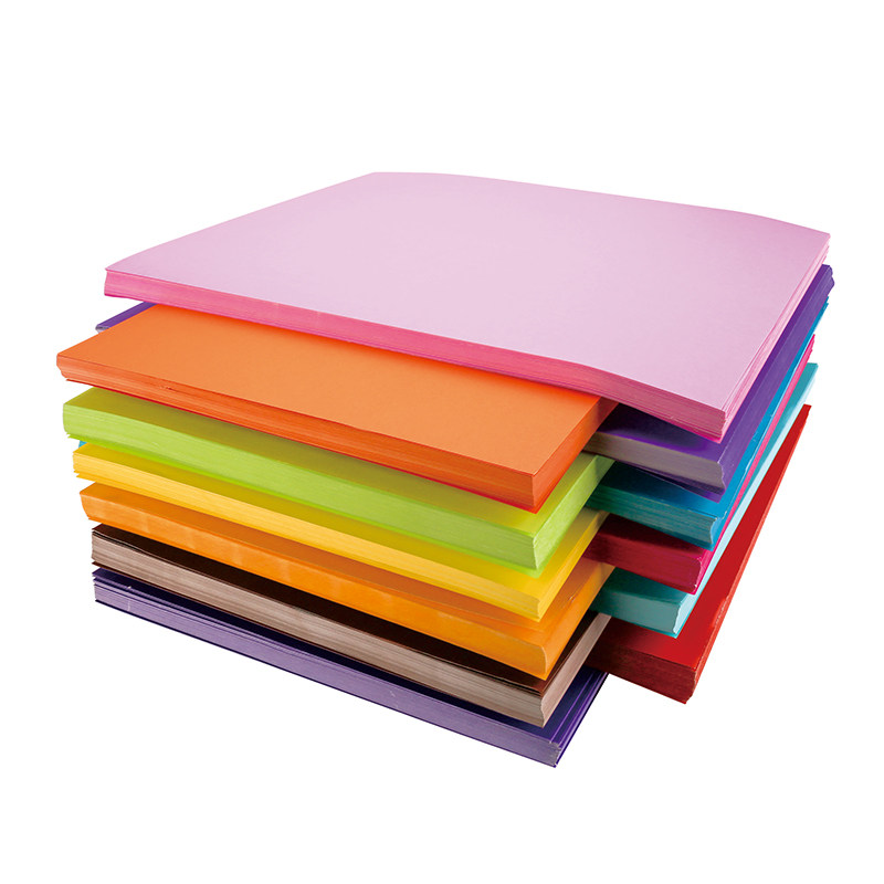 彩色a4纸100张80g复印纸手工纸剪纸