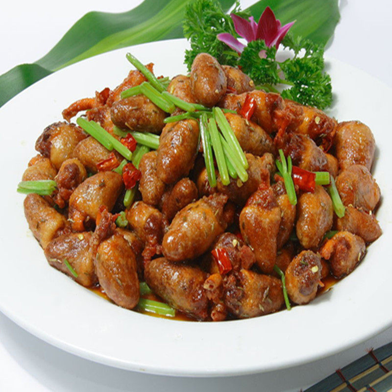 新鲜兔心兔子心现杀活农家散养烧烤其它生肉制品