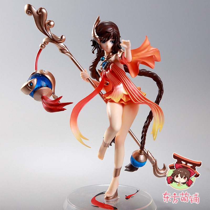 手办国产优质动漫游戏大乔美少女模型桌面机箱手办