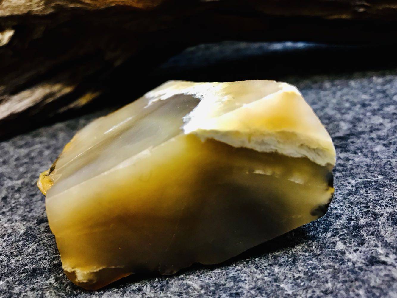 巴林内蒙鸡血毛料原石石原石石巴林黄冻石冻鸡黄花文房四宝