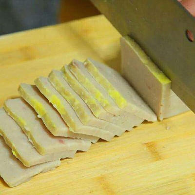 麻城白果肉糕荆州鱼糕手工火锅食材500g真空包装现做现发保证新鲜