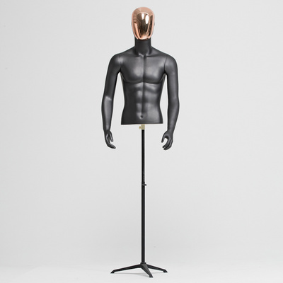 模特个性电镀脸哑全身服装道具假人男装橱窗服装模特