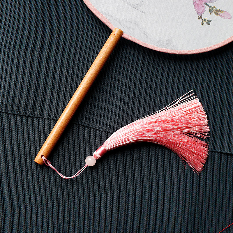 流苏12cm单珠穗子中国风扇书签服饰吊穗配件扇子