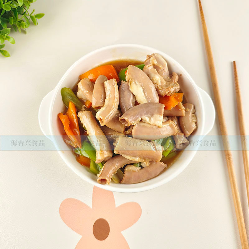 竹肠然进特级餐厅食材半成品铁板生猪粉肠速冻其它猪肉类