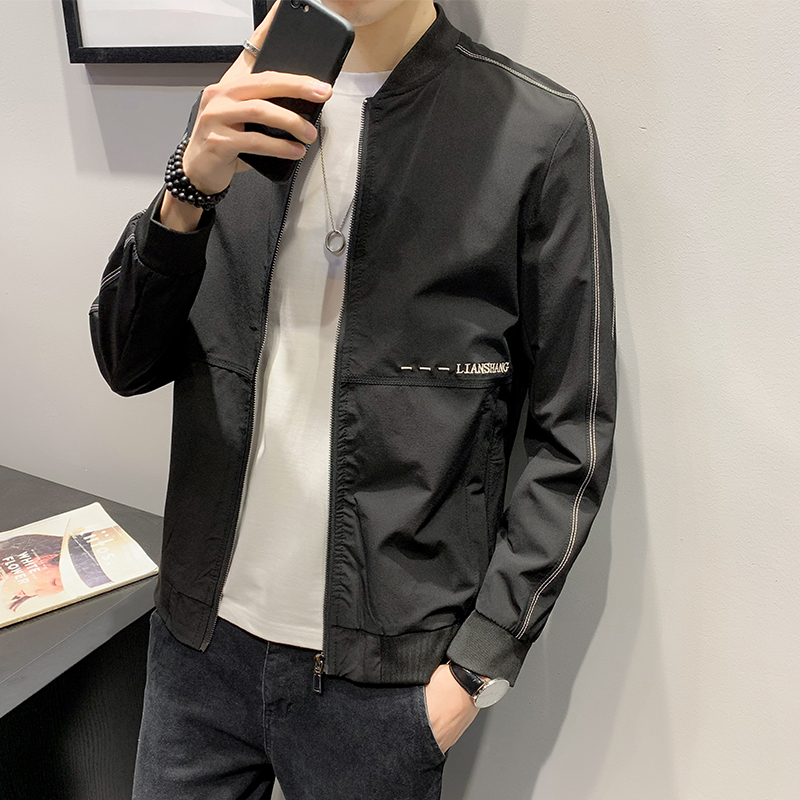 外套男士春秋2022年新款休闲夹克韩版潮流百搭春季潮牌帅气棒球服