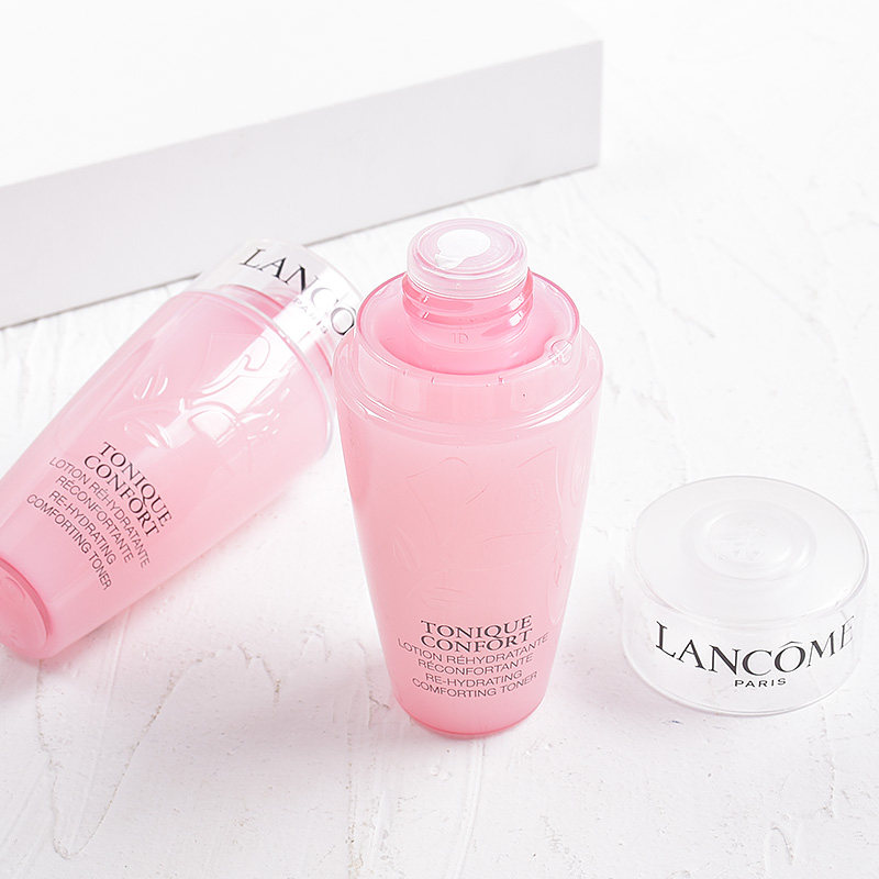 法国兰蔻粉水75ml清滢柔肤玫瑰爽肤水中小样化妆水