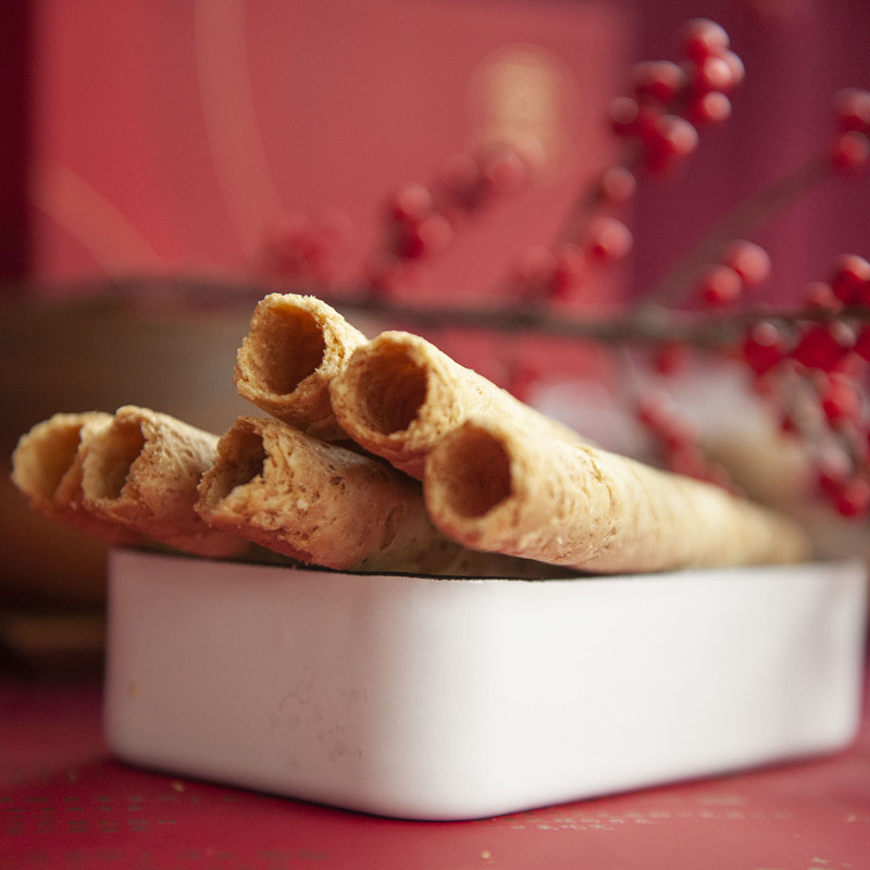 荣锦本味脆脆酥原味蛋卷9根165g零食