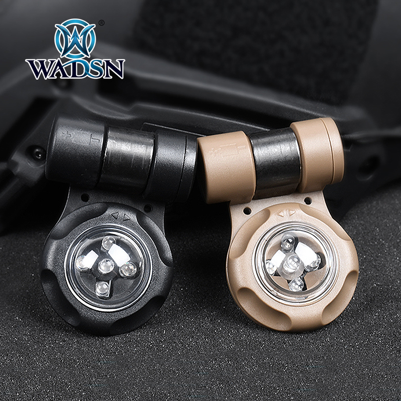 WADSN沃德森海豹VIP求生灯红外线IR LED信号灯魔术贴战术头盔底座