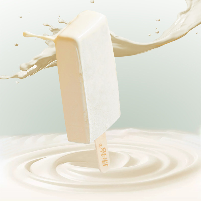 冰淇淋顺丰冷链康怡东北奶糕榴莲雪糕牛乳75g冰淇淋