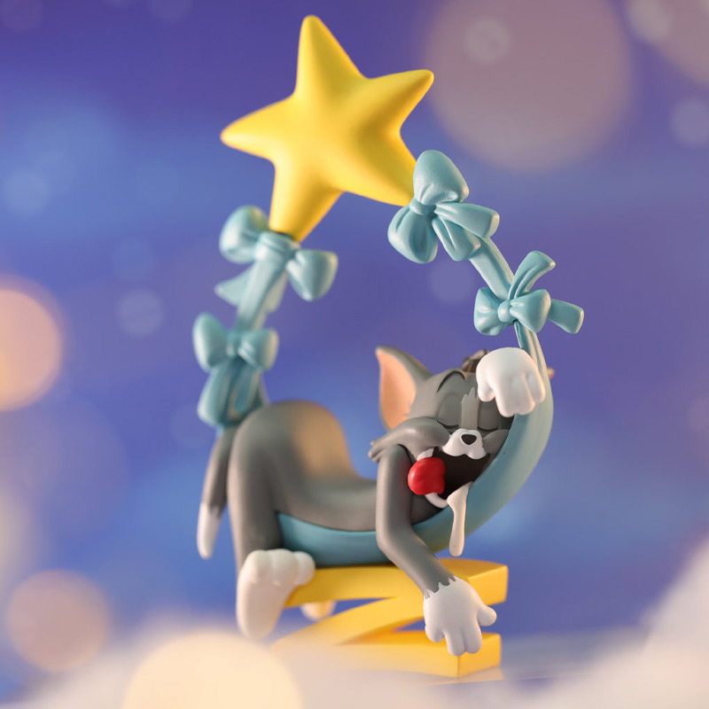 tomandjerry猫和老鼠甜蜜梦境盲盒一套潮玩具公仔动漫手办摆件
