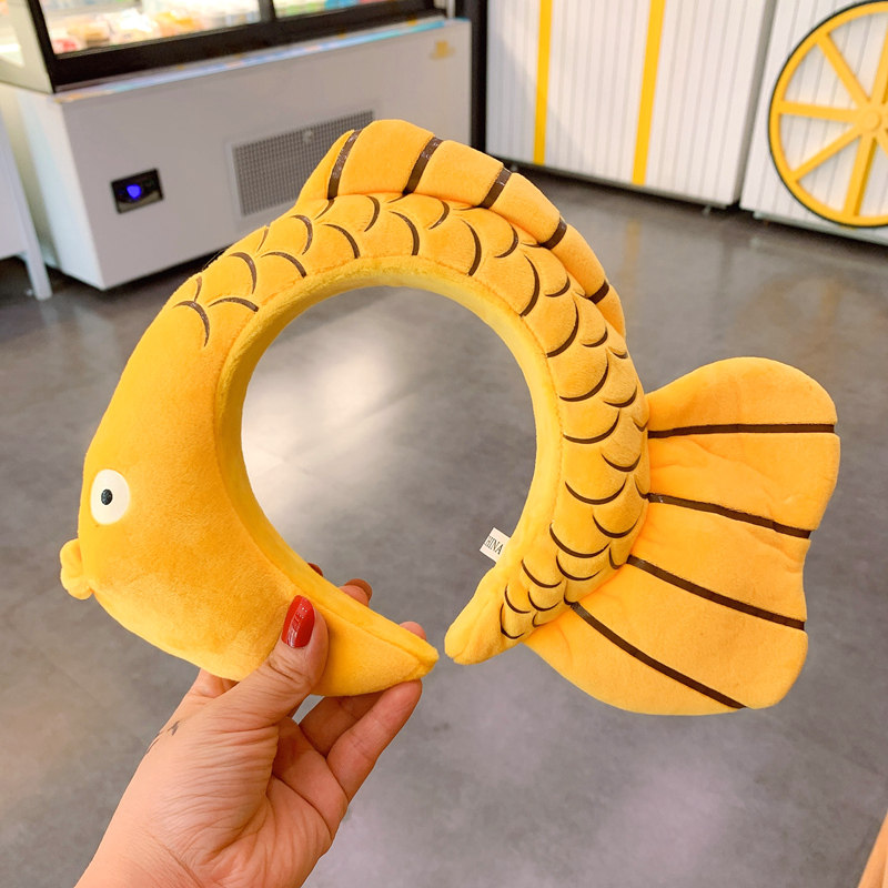 创意ins搞怪鲤鱼发箍网红头饰少女发饰