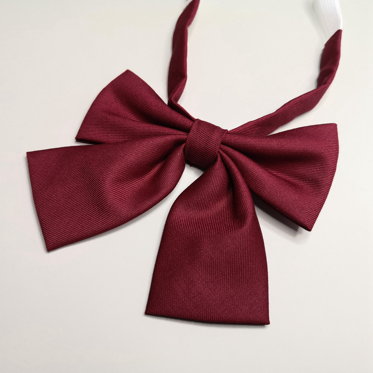 刺篇日系jk制服基础纯色深蓝色红色百搭平角领结