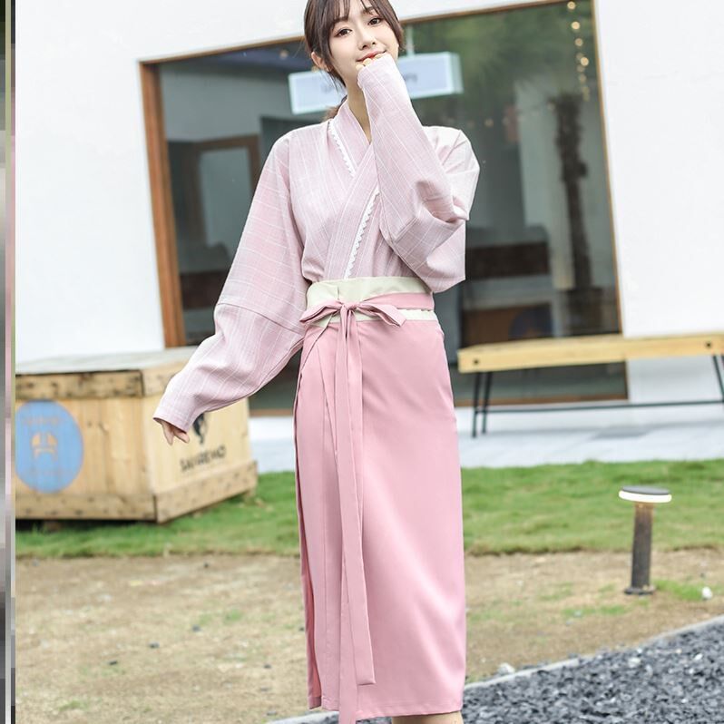 吊带风雅宋制两片式旋裙华庭半身裙宋绸缎男女汉服