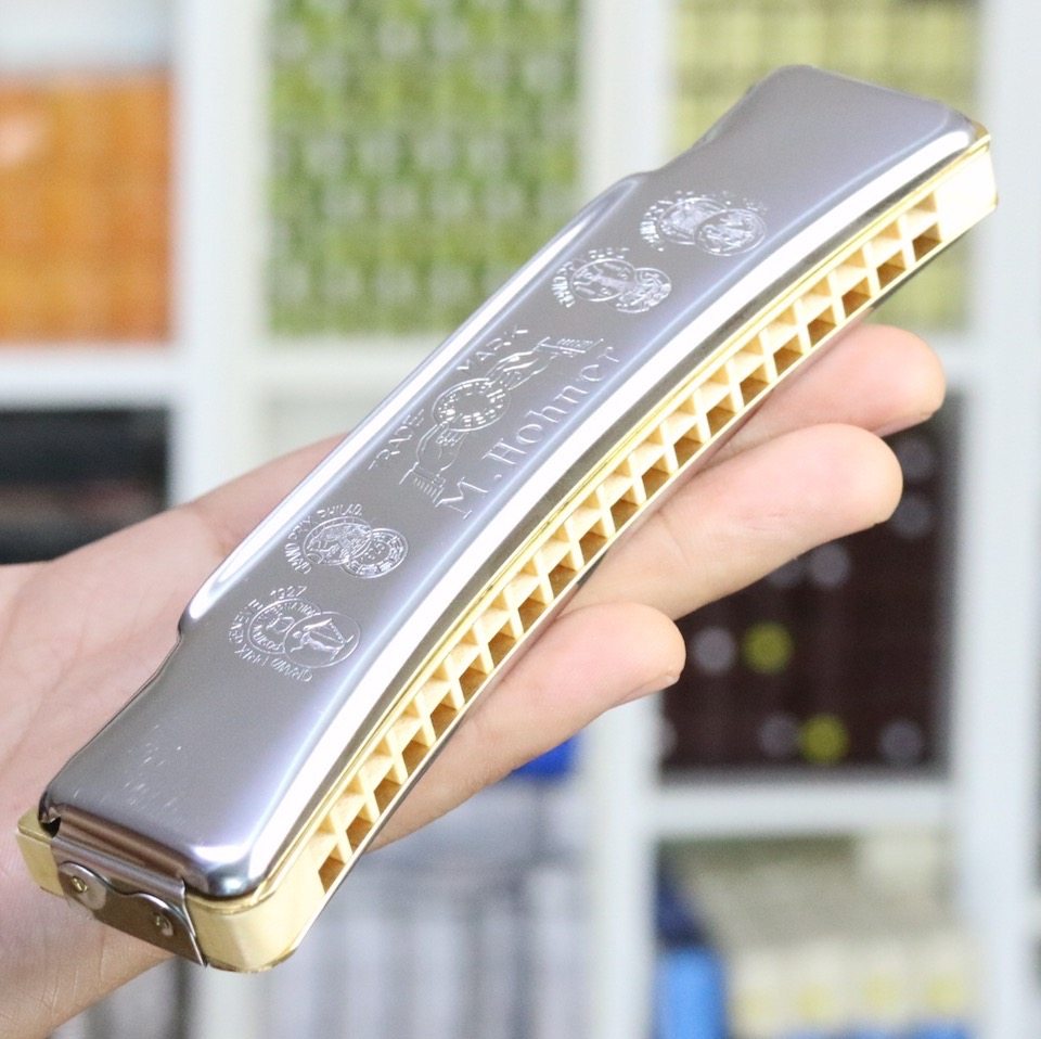 德国和莱hohner lieblinge 40/48 重音口琴演奏成人初学者专业