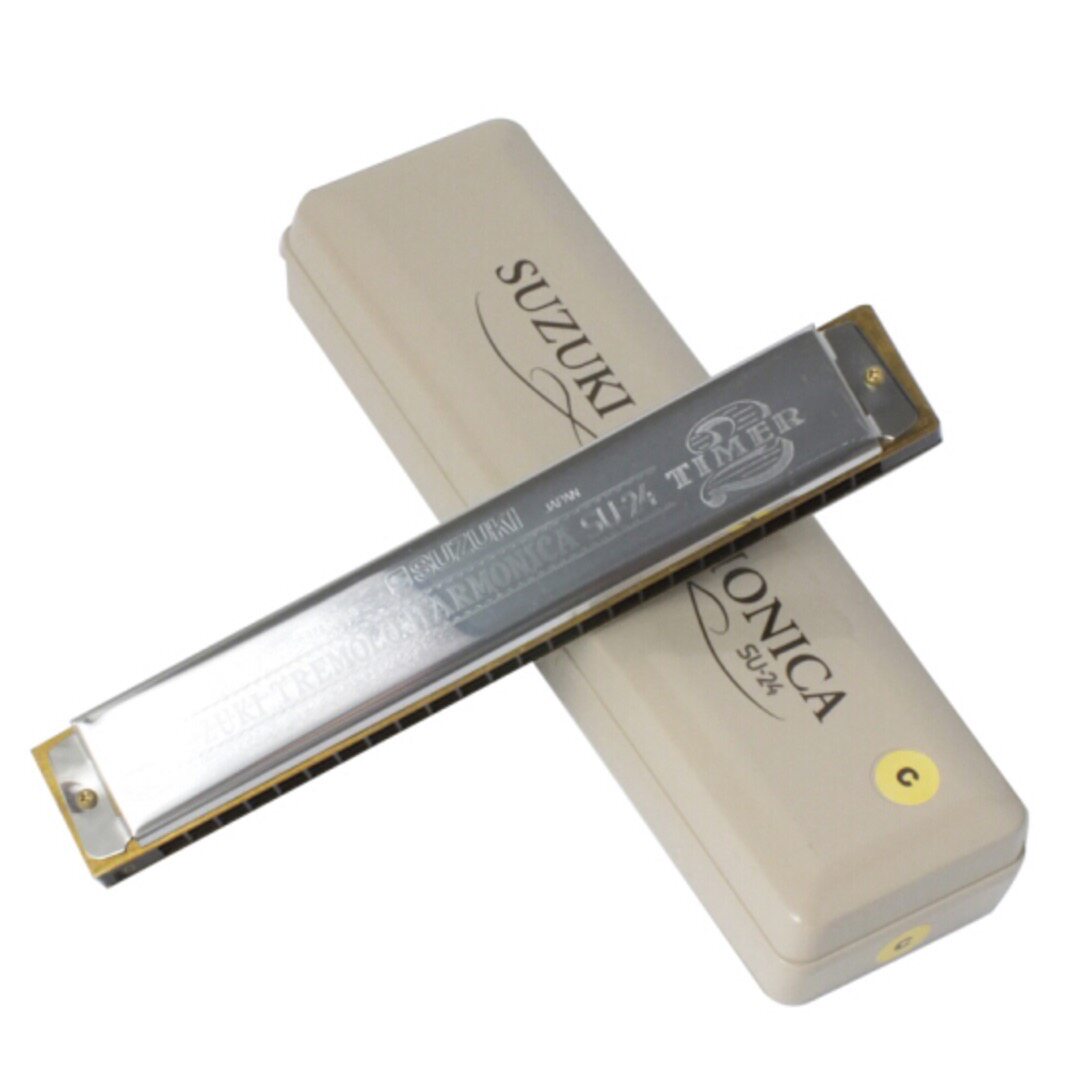 日本铃木suzukisu24su242timer24孔复音口琴初学者入门成人