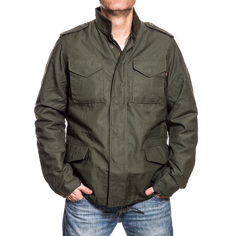 风衣美国alpha阿尔法工业m65户外作训宽松中长风衣