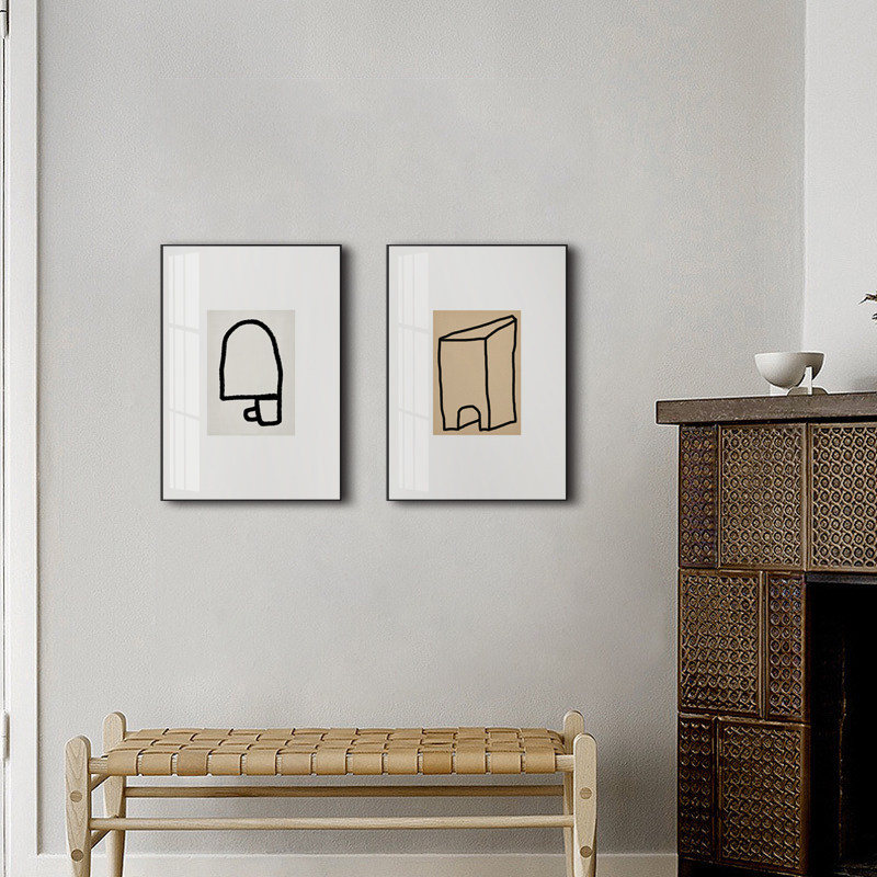 挂画抽象艺术客厅餐厅装饰画极简文艺现代装饰画