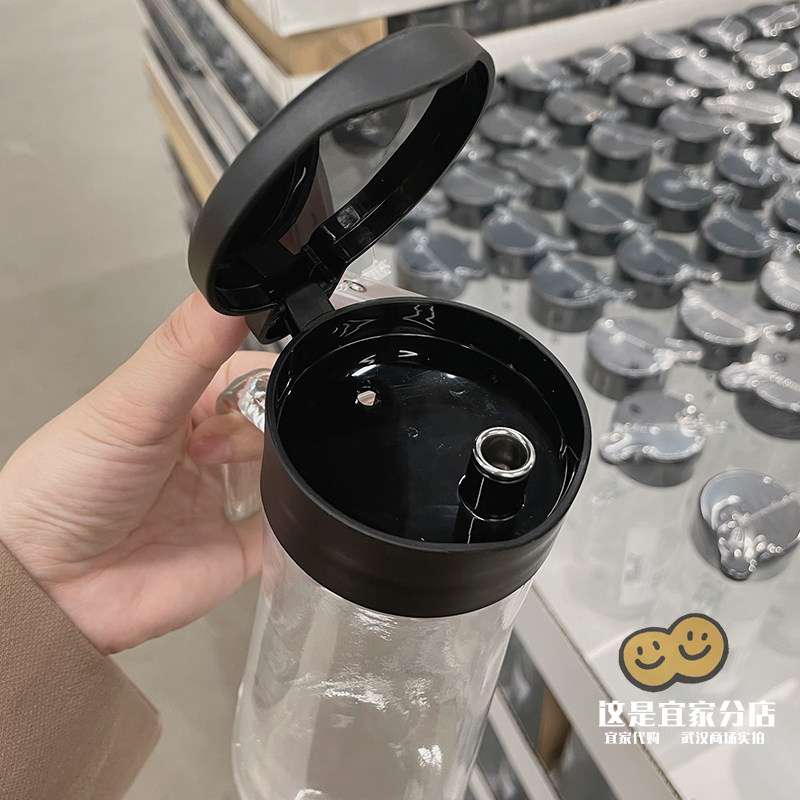 新品宜家代购celebrera瑟勒布列玻璃油壶醋瓶550ml油壶