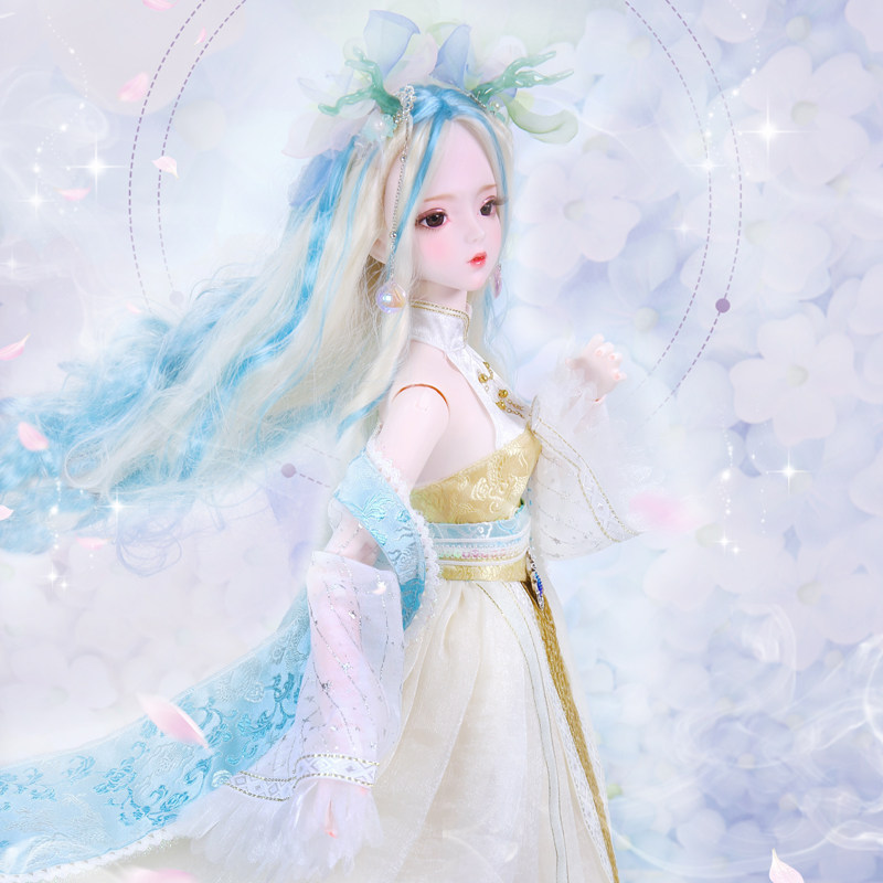 娃娃德必胜童话娃娃龙公主60cm关节生肖礼物bjd娃娃