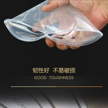 Round 1000 disposable packed fast food box thickened plastic soup bowl packaged takeaway camping ກ່ອງອາຫານທ່ຽງ