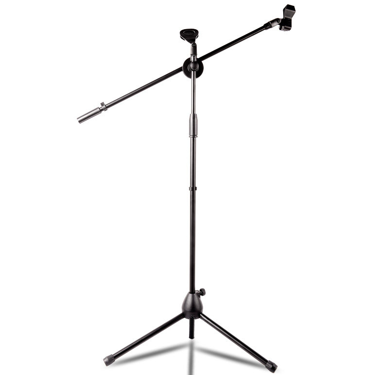 supug话筒架立式麦克风通用金属支架 落地式升降防震舞台专业麦架